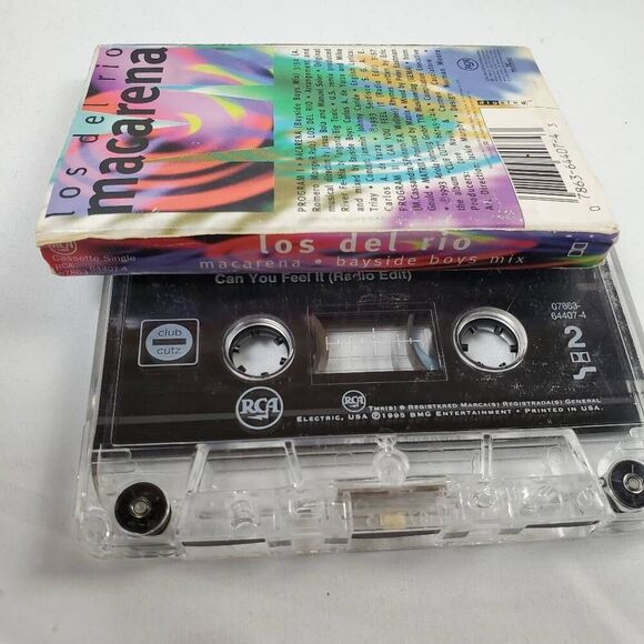 Los Del Rio – Macarena (Bayside Boys Mix) Cassette Single (1995) - Picture 3 of 3